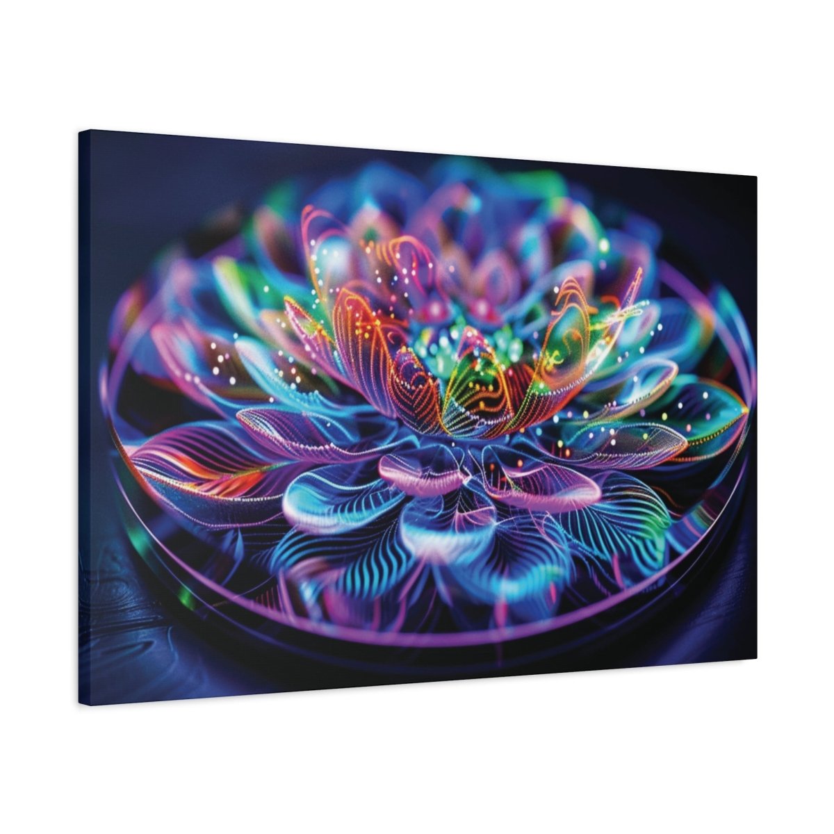 👉Nénuphar Vibrant : magnifique cadre 💎effet apaisant💎 garanti - Art Cocoon