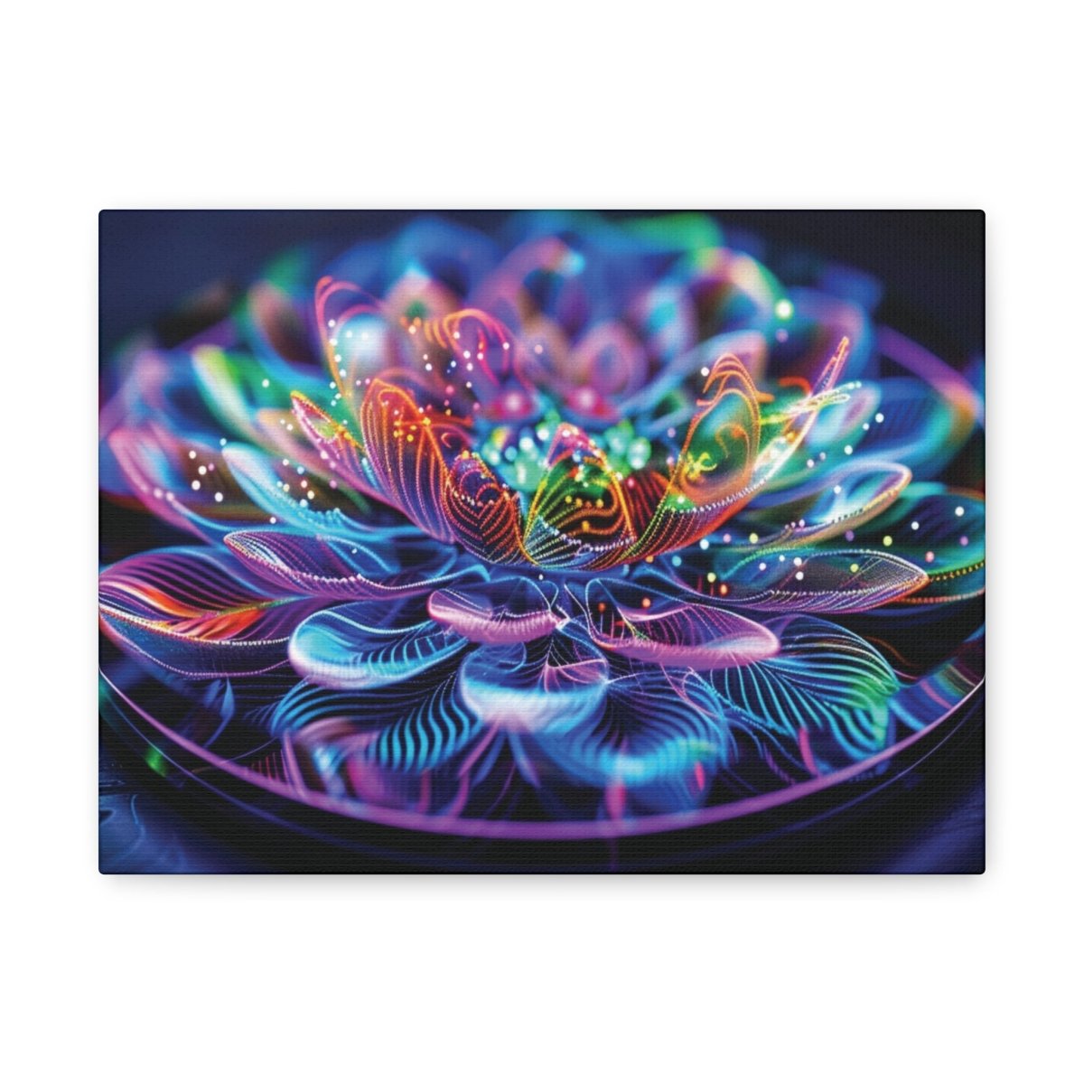 👉Nénuphar Vibrant : magnifique cadre 💎effet apaisant💎 garanti - Art Cocoon