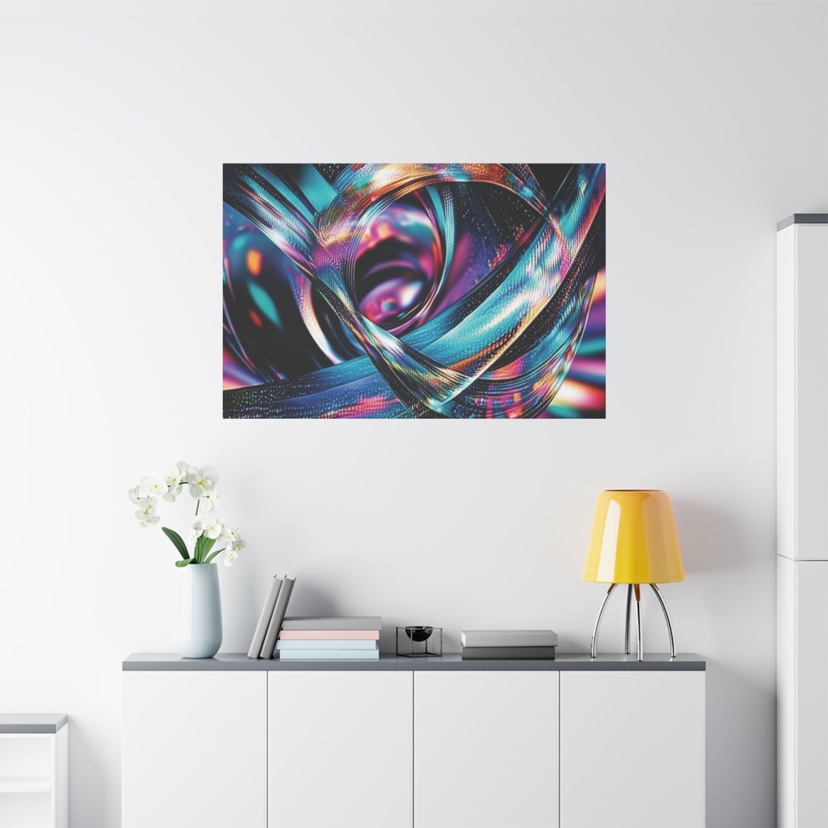 👉Neural Grid : magnifique cadre 💎effet futuriste💎garanti - Art Cocoon