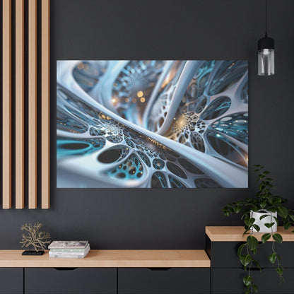 👉Neurones Quantiques : magnifique cadre 💎effet futuriste💎garanti - Art Cocoon