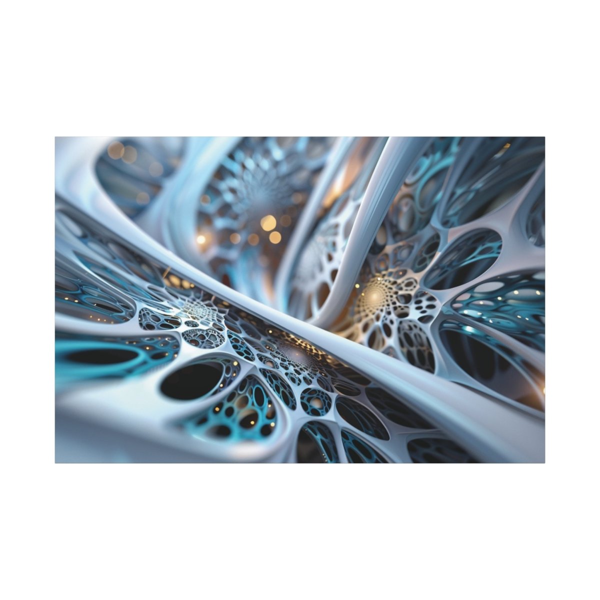 👉Neurones Quantiques : magnifique cadre 💎effet futuriste💎garanti - Art Cocoon