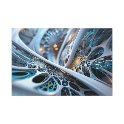 👉Neurones Quantiques : magnifique cadre 💎effet futuriste💎garanti - Art Cocoon