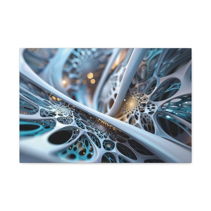 👉Neurones Quantiques : magnifique cadre 💎effet futuriste💎garanti - Art Cocoon