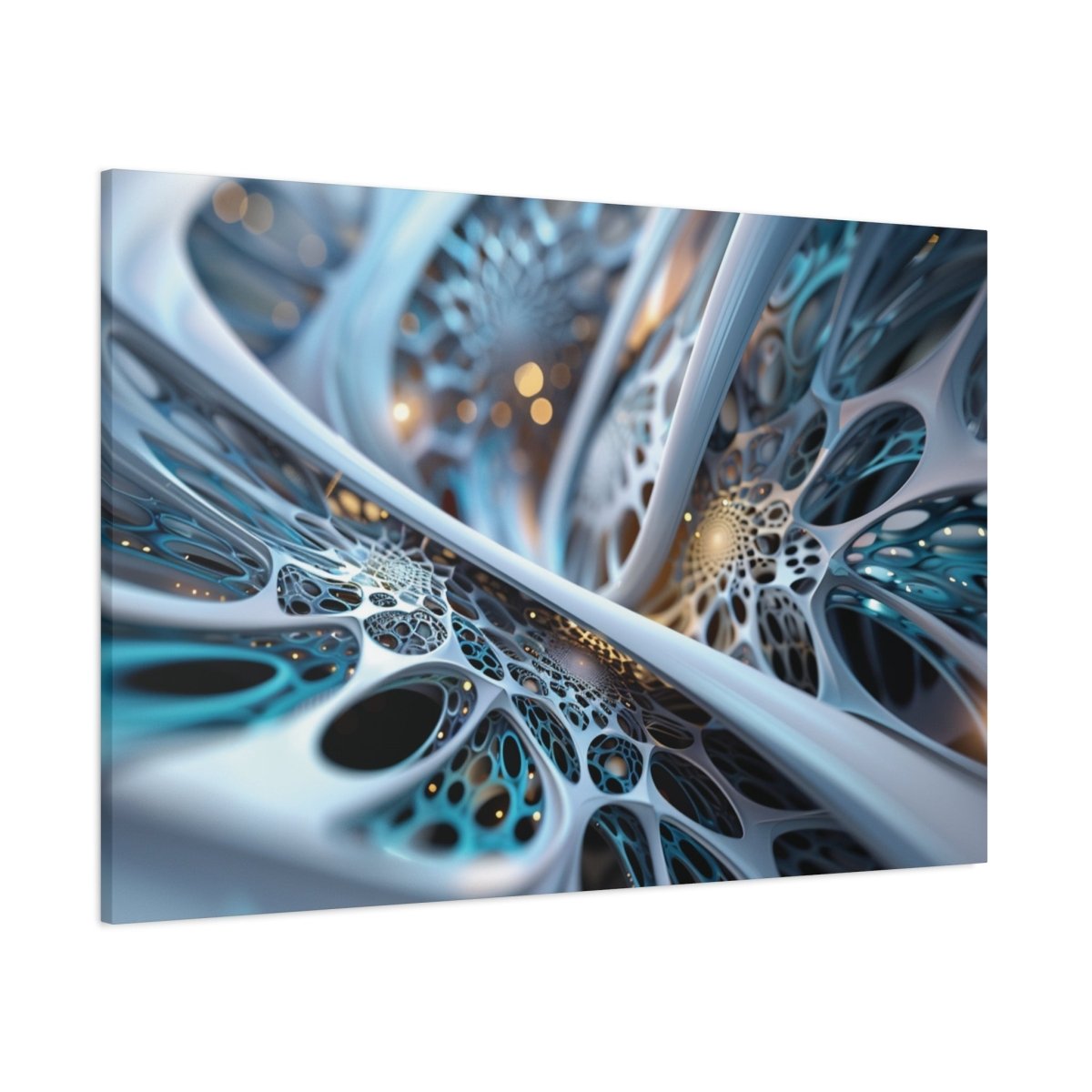 👉Neurones Quantiques : magnifique cadre 💎effet futuriste💎garanti - Art Cocoon