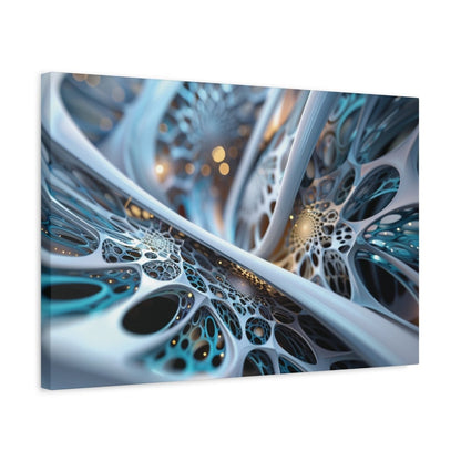 👉Neurones Quantiques : magnifique cadre 💎effet futuriste💎garanti - Art Cocoon