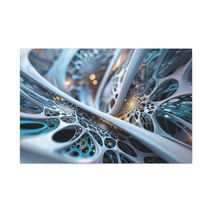 👉Neurones Quantiques : magnifique cadre 💎effet futuriste💎garanti - Art Cocoon