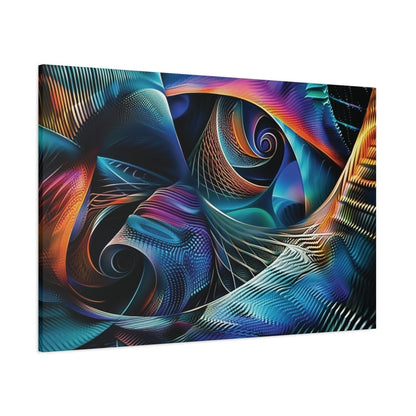 👉Ondes Matricielles : magnifique cadre 💎effet captivant💎 garanti - Art Cocoon