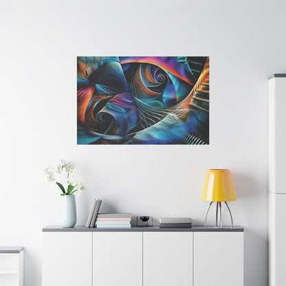 👉Ondes Matricielles : magnifique cadre 💎effet captivant💎 garanti - Art Cocoon