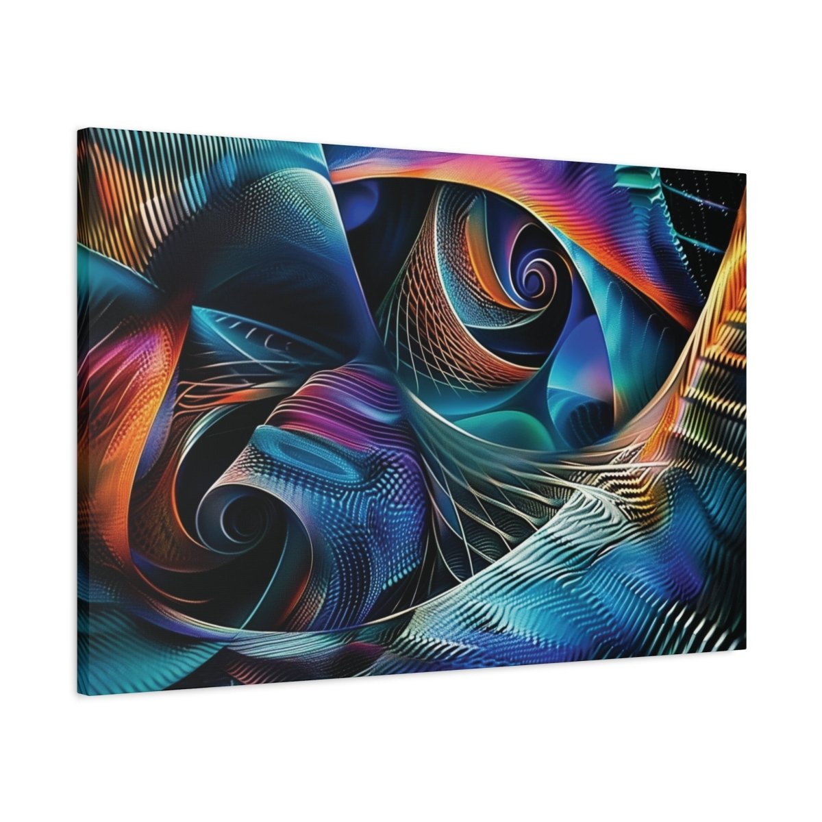 👉Ondes Matricielles : magnifique cadre 💎effet captivant💎 garanti - Art Cocoon