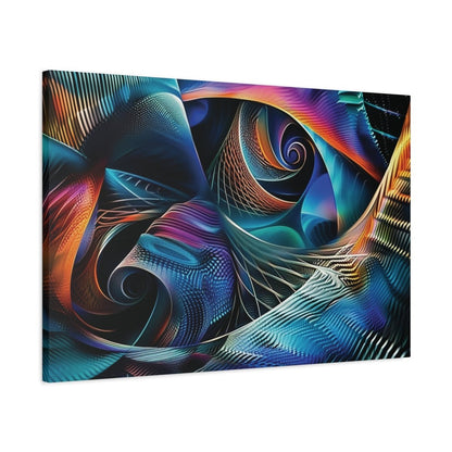 👉Ondes Matricielles : magnifique cadre 💎effet captivant💎 garanti - Art Cocoon