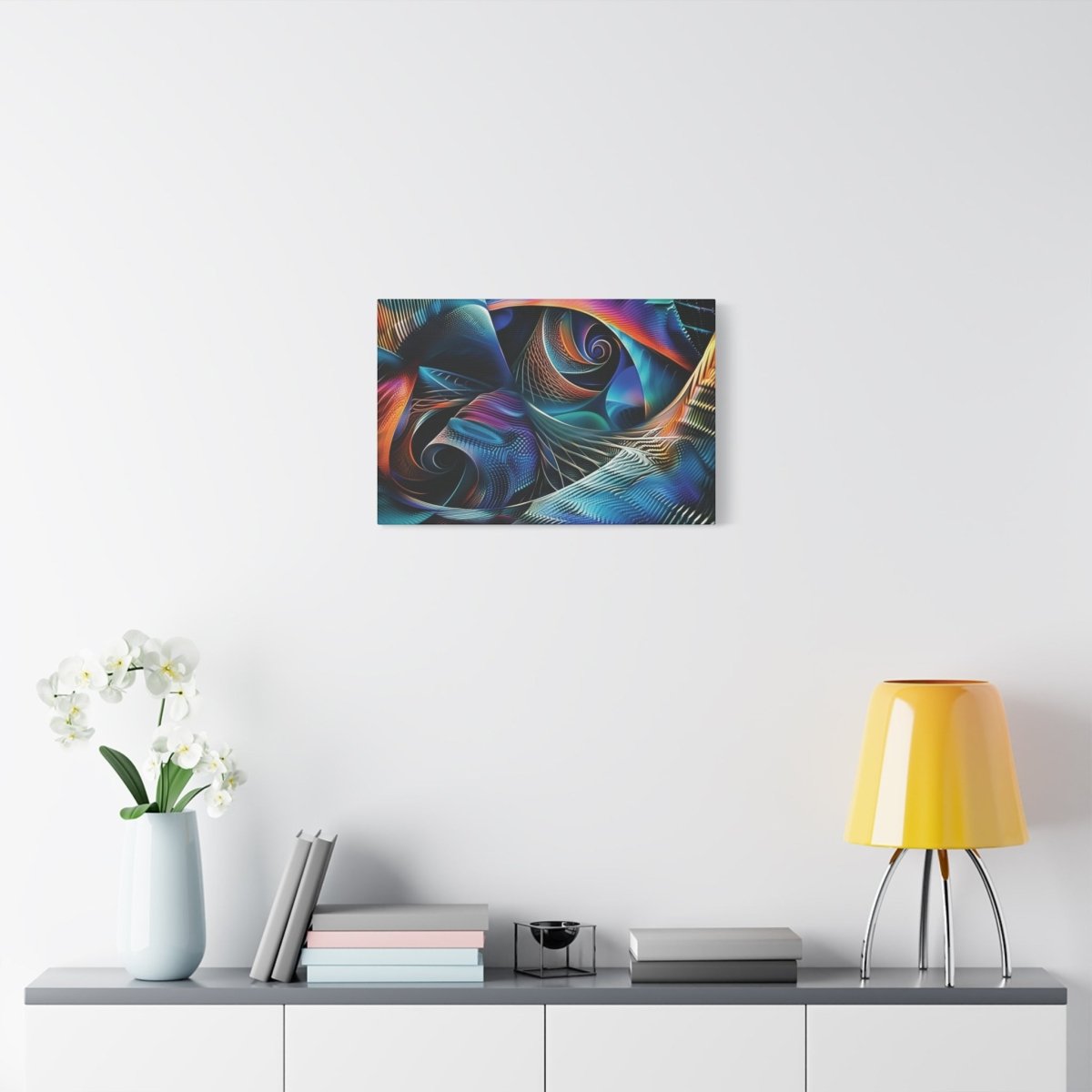 👉Ondes Matricielles : magnifique cadre 💎effet captivant💎 garanti - Art Cocoon