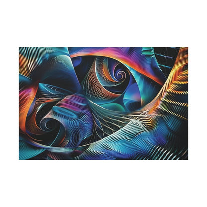 👉Ondes Matricielles : magnifique cadre 💎effet captivant💎 garanti - Art Cocoon