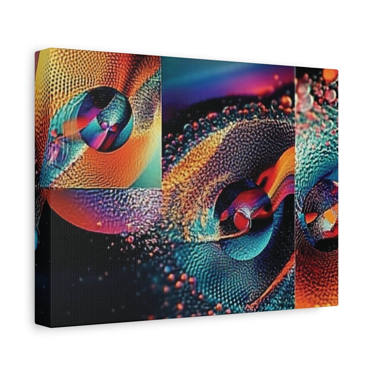 👉Orange Splash : magnifique cadre 💎effet captivant💎 garanti - Art Cocoon