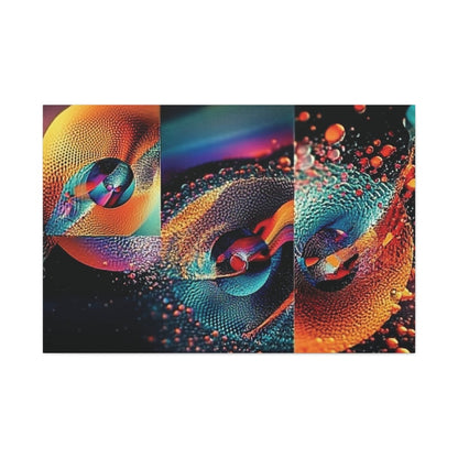 👉Orange Splash : magnifique cadre 💎effet captivant💎 garanti - Art Cocoon