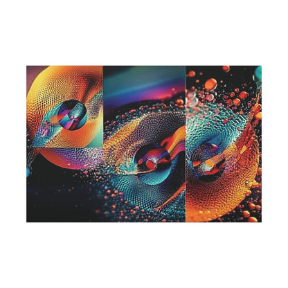 👉Orange Splash : magnifique cadre 💎effet captivant💎 garanti - Art Cocoon