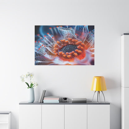 👉Orange'Heart : magnifique cadre 💎effet apaisant💎 garanti - Art Cocoon