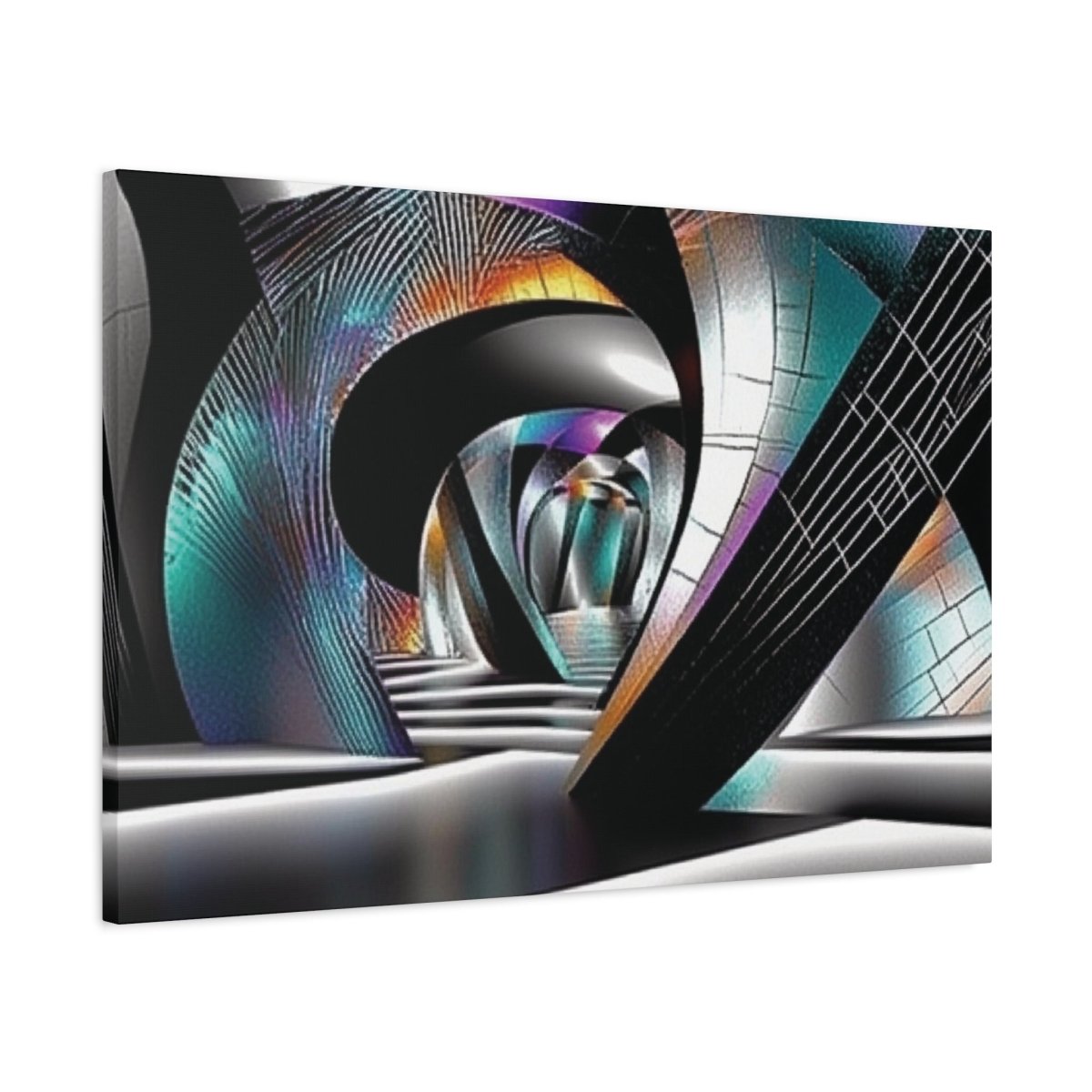 👉Palais Galaxia : magnifique cadre 💎effet futuriste💎garanti - Art Cocoon