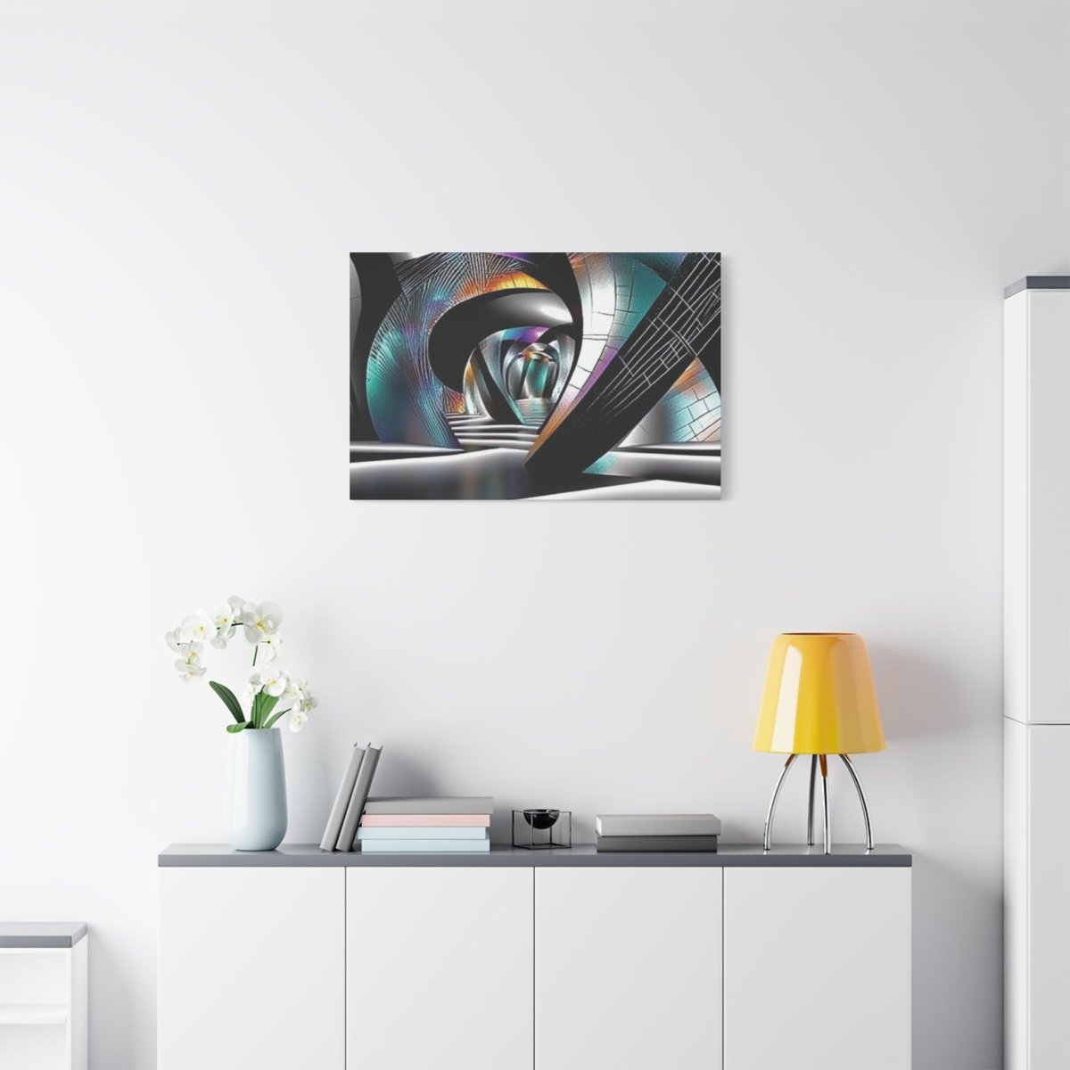 👉Palais Galaxia : magnifique cadre 💎effet futuriste💎garanti - Art Cocoon