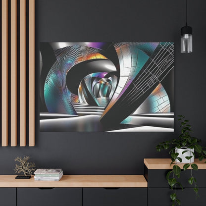 👉Palais Galaxia : magnifique cadre 💎effet futuriste💎garanti - Art Cocoon