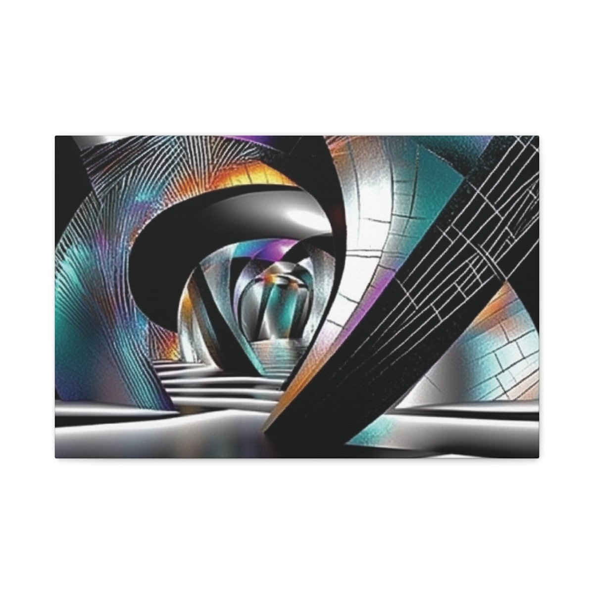 👉Palais Galaxia : magnifique cadre 💎effet futuriste💎garanti - Art Cocoon