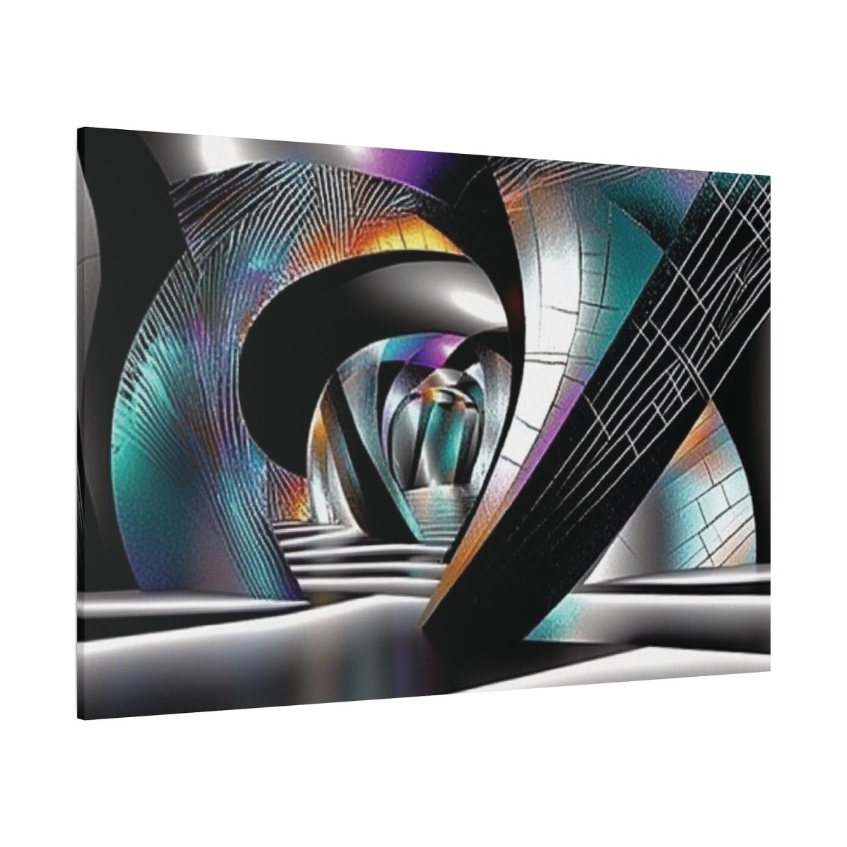 👉Palais Galaxia : magnifique cadre 💎effet futuriste💎garanti - Art Cocoon