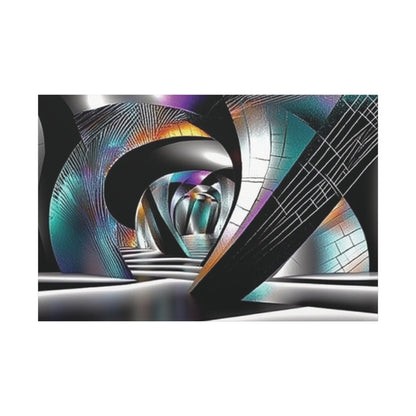 👉Palais Galaxia : magnifique cadre 💎effet futuriste💎garanti - Art Cocoon