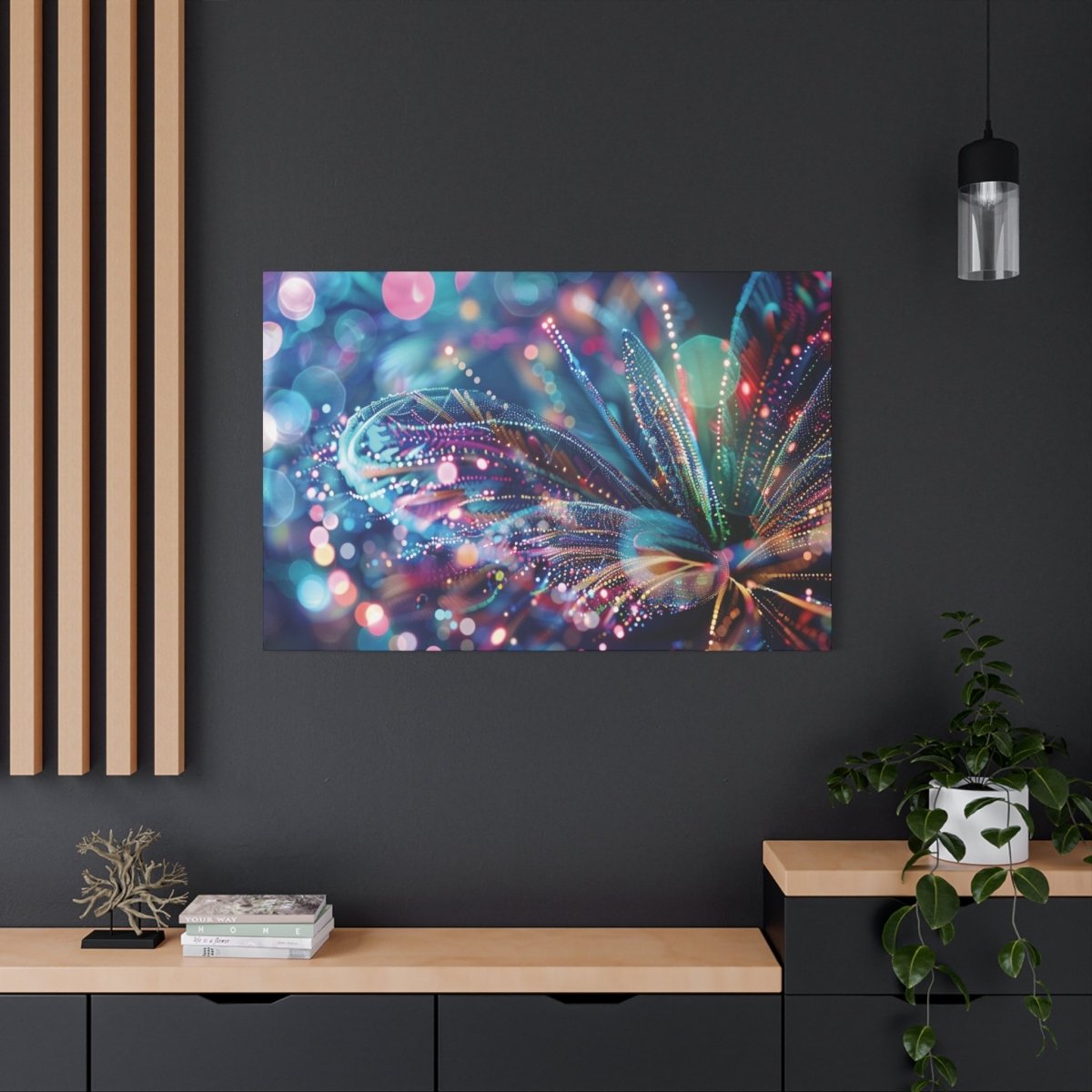 👉Papillon Lumière : magnifique cadre 💎effet apaisant💎 garanti - Art Cocoon