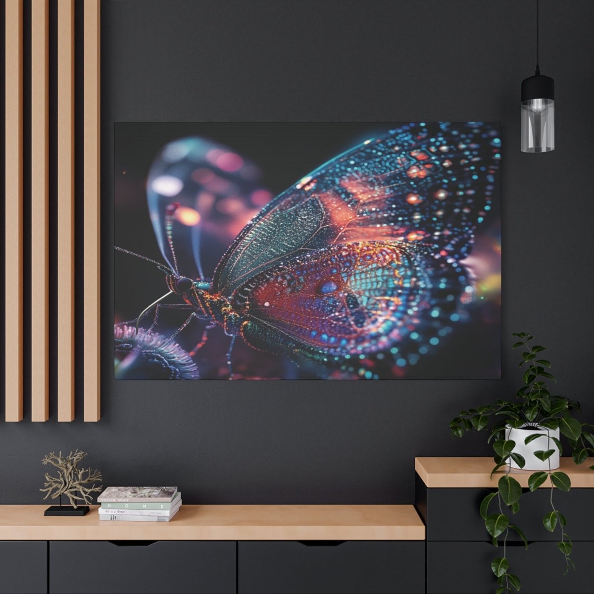 👉Papillon Magique : magnifique cadre 💎effet apaisant💎 garanti - Art Cocoon