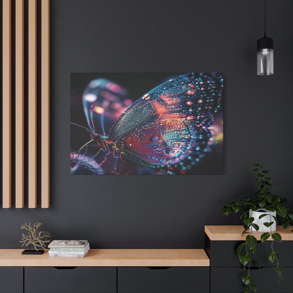 👉Papillon Magique : magnifique cadre 💎effet apaisant💎 garanti - Art Cocoon