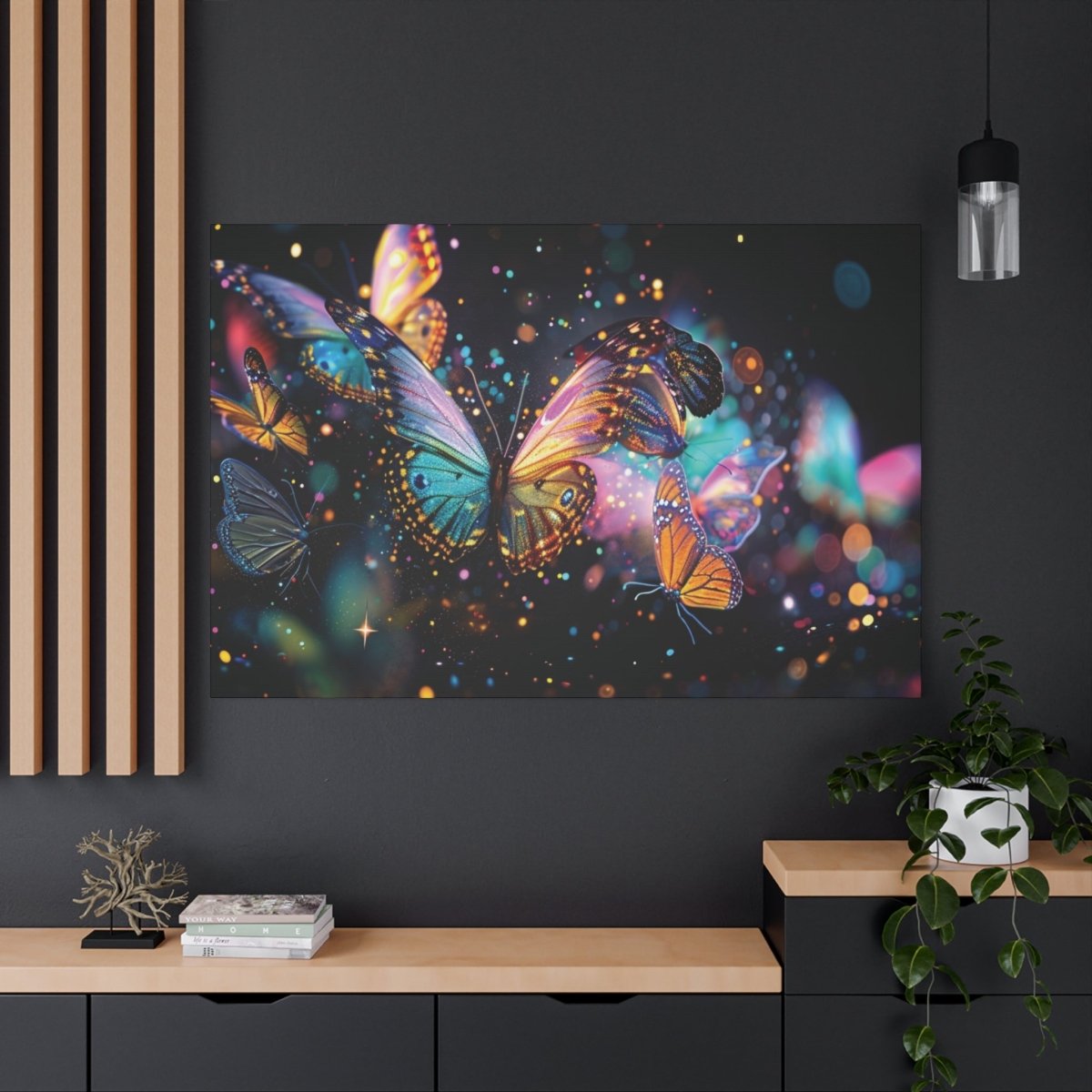 👉Papillons Libres : magnifique cadre 💎effet apaisant💎 garanti - Art Cocoon