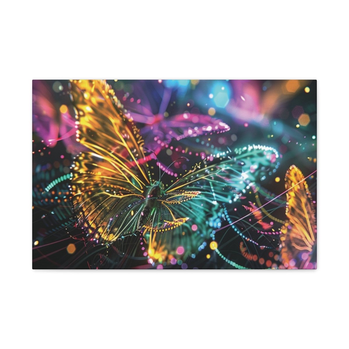 👉Papillons Vibrants : magnifique cadre 💎effet apaisant💎 garanti - Art Cocoon