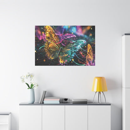 👉Papillons Vibrants : magnifique cadre 💎effet apaisant💎 garanti - Art Cocoon