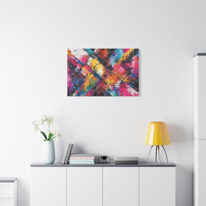 👉Patchwork Vibrant : magnifique cadre💎effet captivant💎 garanti - Art Cocoon