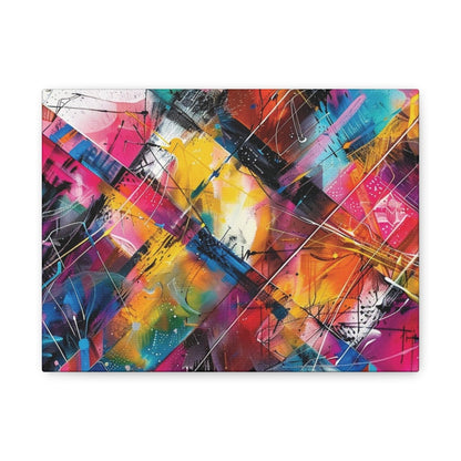 👉Patchwork Vibrant : magnifique cadre💎effet captivant💎 garanti - Art Cocoon