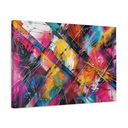 👉Patchwork Vibrant : magnifique cadre💎effet captivant💎 garanti - Art Cocoon