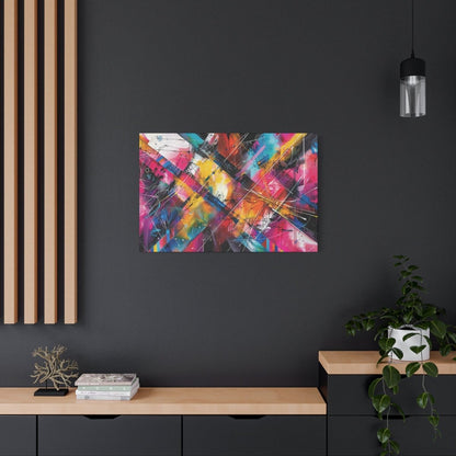 👉Patchwork Vibrant : magnifique cadre💎effet captivant💎 garanti - Art Cocoon