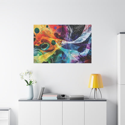 👉Pieuvre Céleste : magnifique cadre 💎effet captivant💎 garanti - Art Cocoon