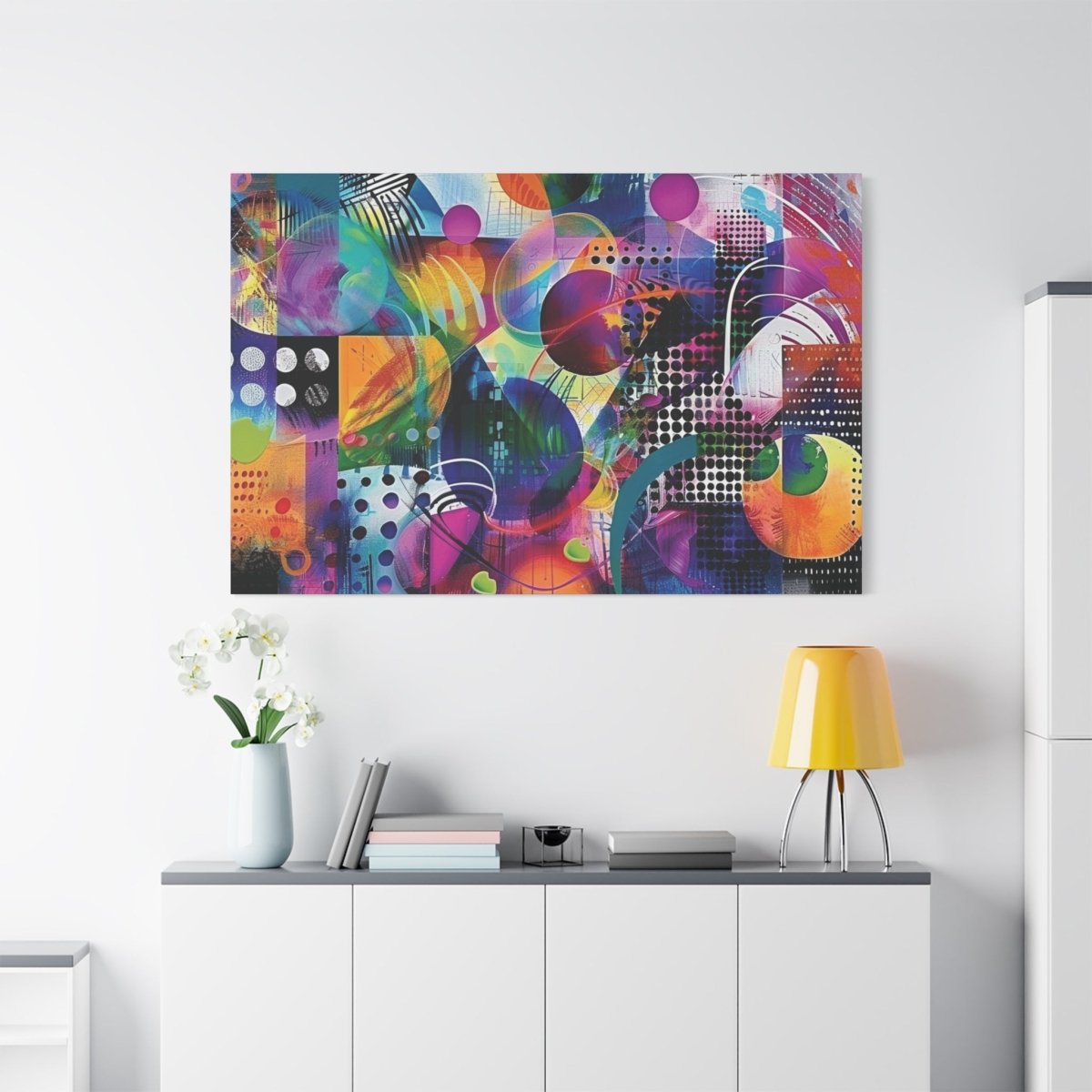 👉Planètes Vibrantes : magnifique cadre💎effet captivant💎 garanti - Art Cocoon