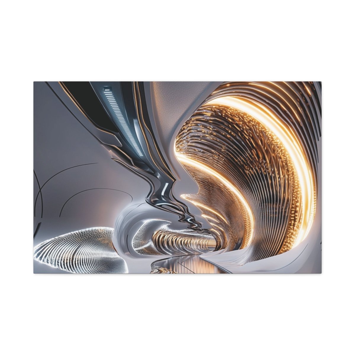 👉Portail Quantique : magnifique cadre 💎effet futuriste💎garanti - Art Cocoon