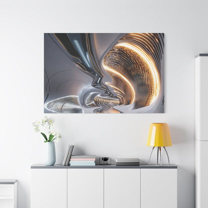 👉Portail Quantique : magnifique cadre 💎effet futuriste💎garanti - Art Cocoon