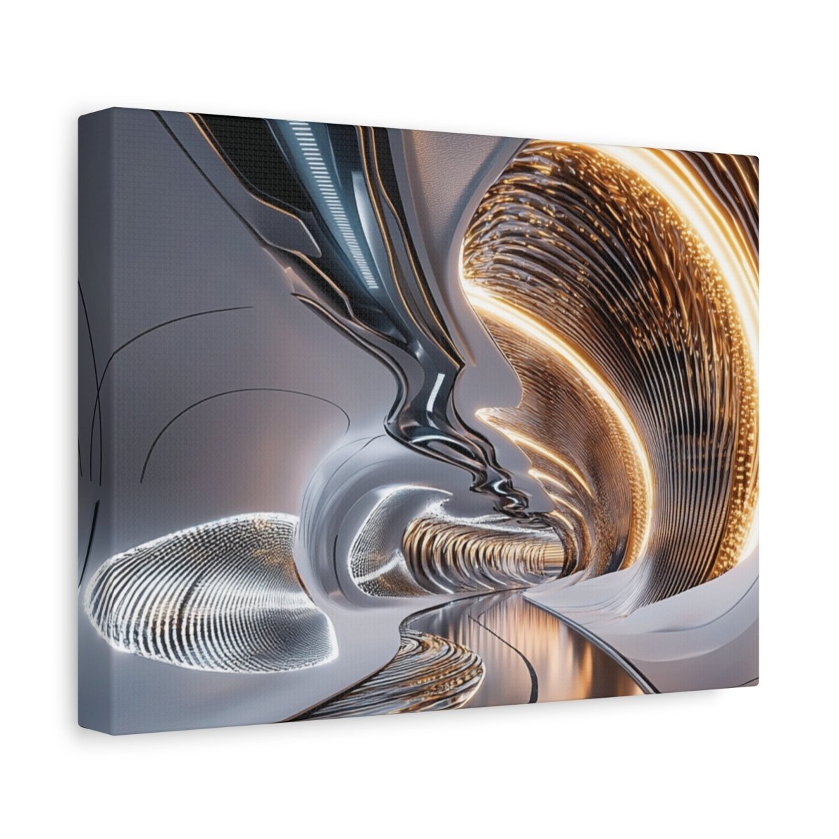 👉Portail Quantique : magnifique cadre 💎effet futuriste💎garanti - Art Cocoon