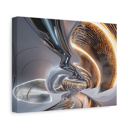 👉Portail Quantique : magnifique cadre 💎effet futuriste💎garanti - Art Cocoon