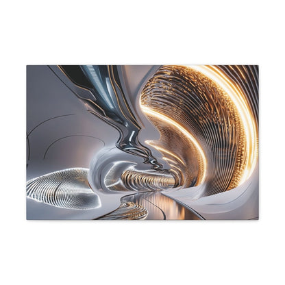 👉Portail Quantique : magnifique cadre 💎effet futuriste💎garanti - Art Cocoon