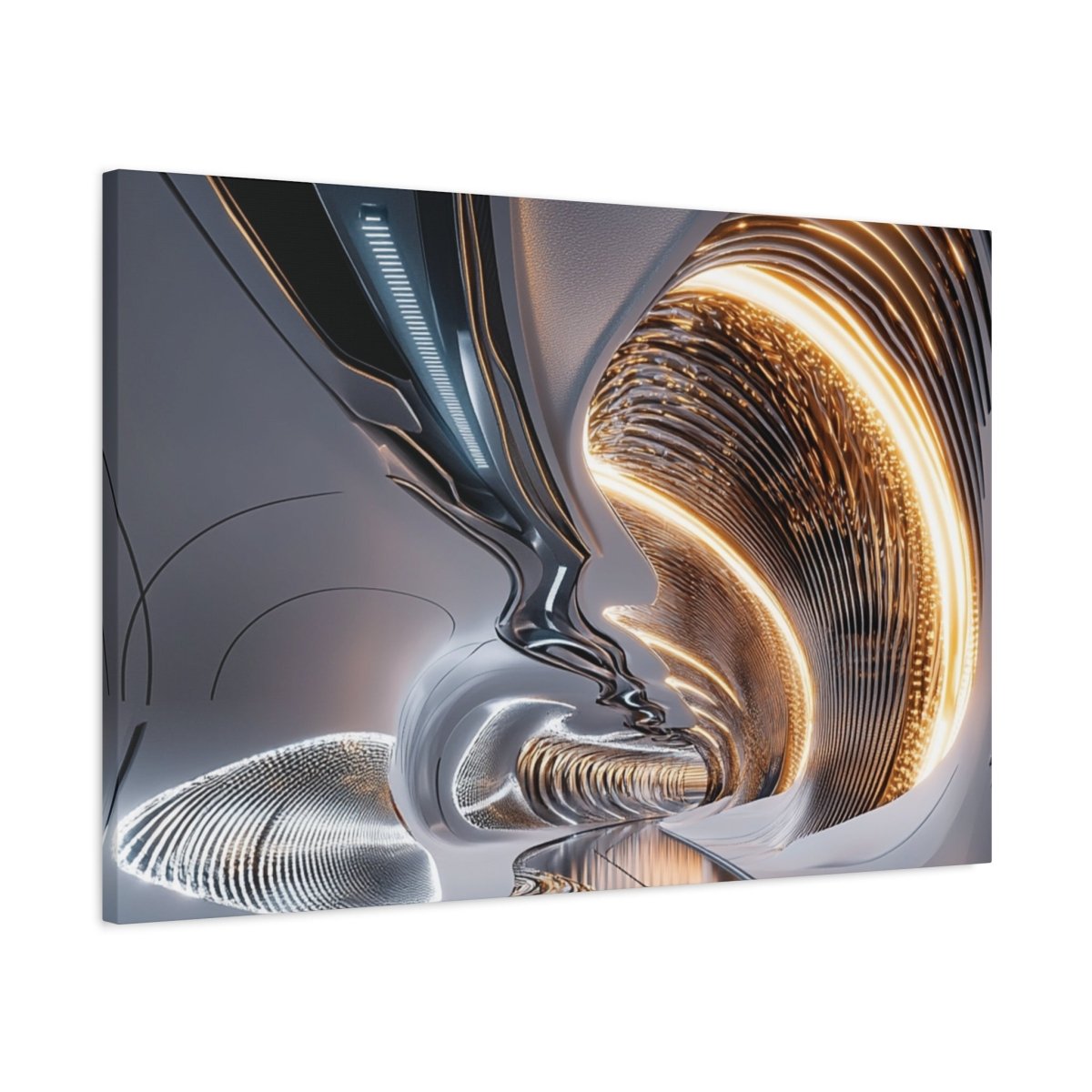 👉Portail Quantique : magnifique cadre 💎effet futuriste💎garanti - Art Cocoon