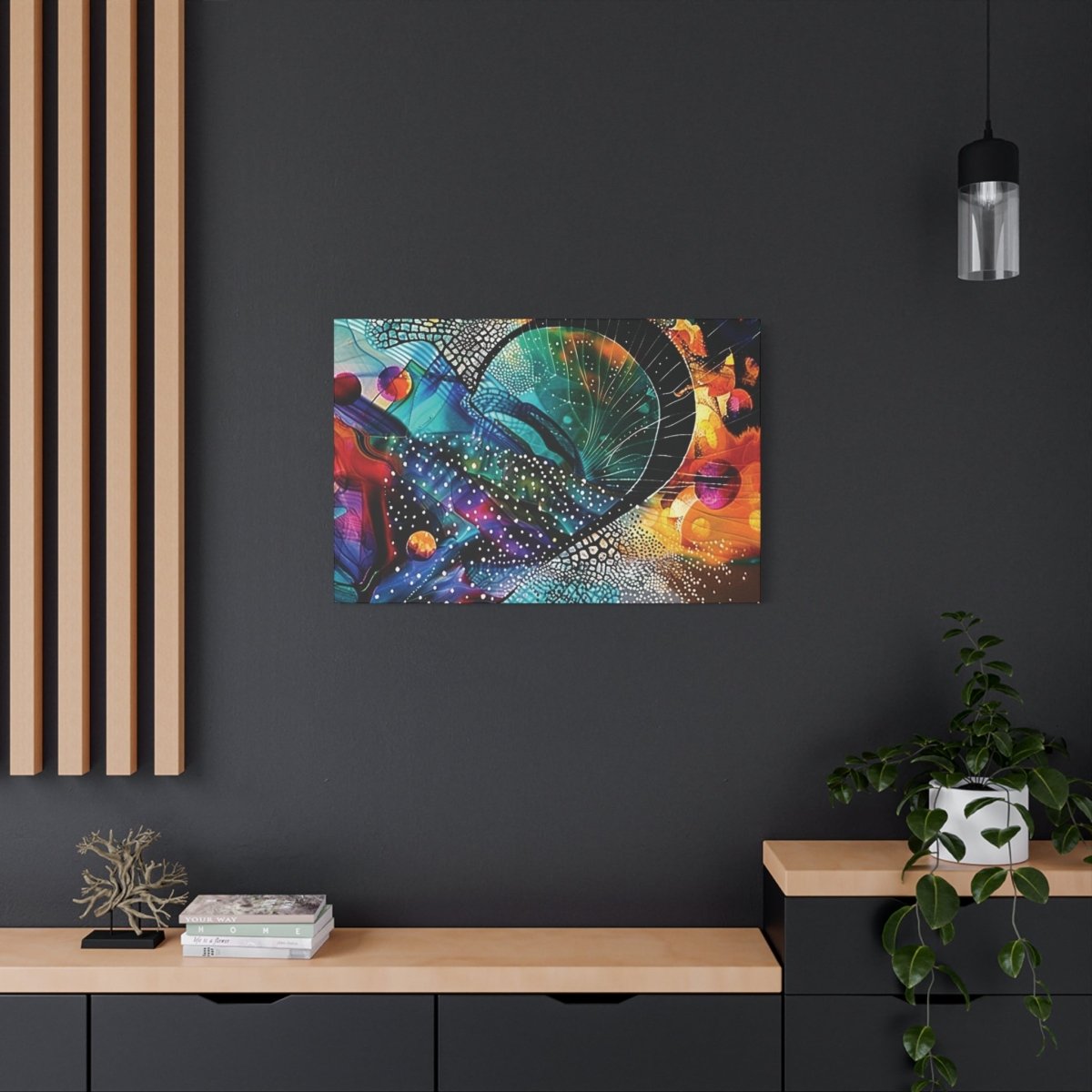 👉Porte Galaxie : magnifique cadre💎effet captivant💎 garanti - Art Cocoon