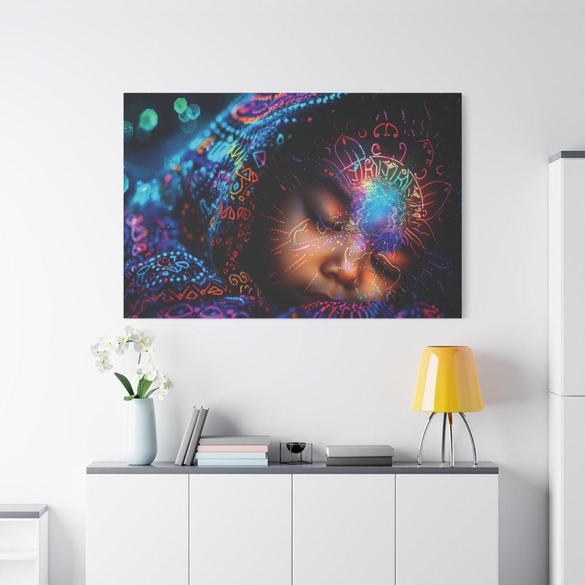 👉Protection Divine : magnifique cadre 💎effet apaisant💎 garanti - Art Cocoon