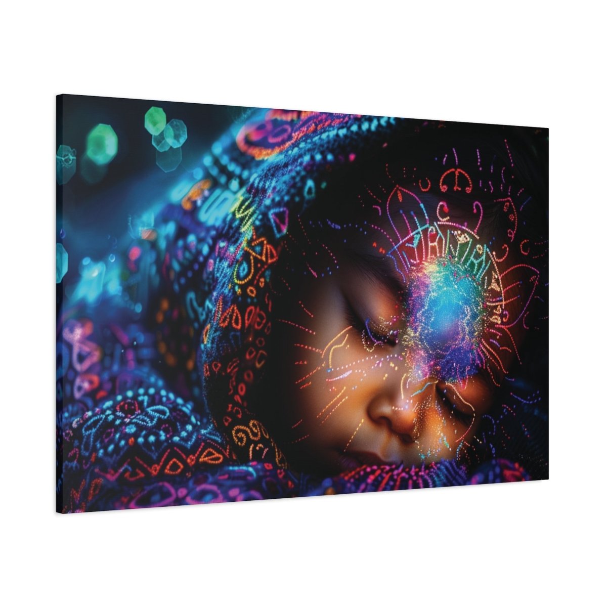 👉Protection Divine : magnifique cadre 💎effet apaisant💎 garanti - Art Cocoon