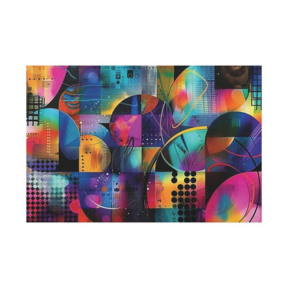 👉Quantum Cercle : magnifique cadre 💎effet captivant💎 garanti - Art Cocoon