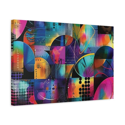 👉Quantum Cercle : magnifique cadre 💎effet captivant💎 garanti - Art Cocoon