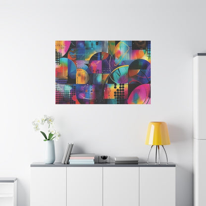 👉Quantum Cercle : magnifique cadre 💎effet captivant💎 garanti - Art Cocoon